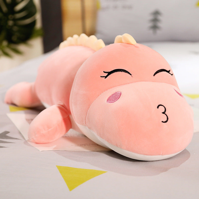 Giant Dinosaur Plush Pillow – Soft Stuffed Animal Toy for Kids & Adults (50/80/100/120cm)