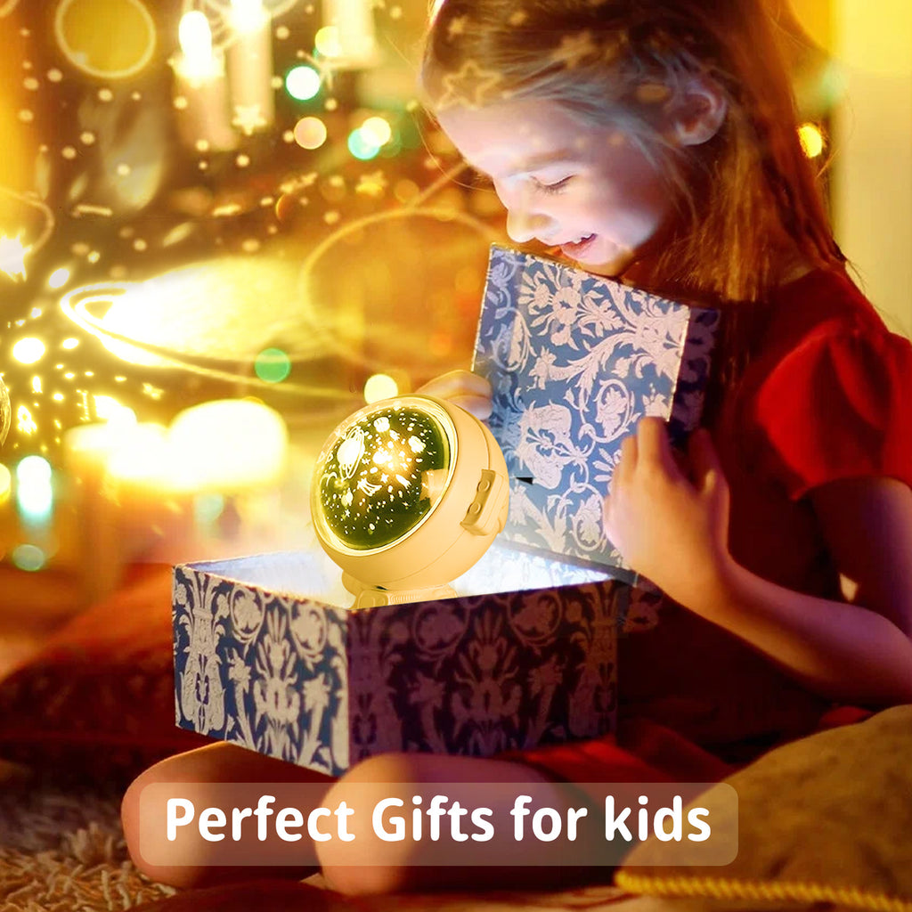 Galaxy Star Projector Lamp – Starry Sky Night Light for Kids & Home Decor