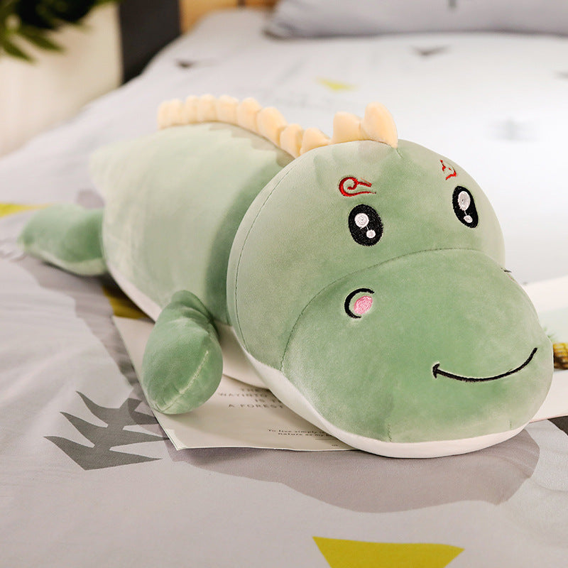 Giant Dinosaur Plush Pillow – Soft Stuffed Animal Toy for Kids & Adults (50/80/100/120cm)