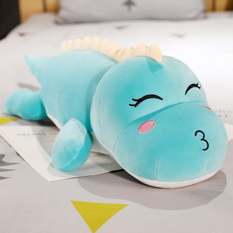 Giant Dinosaur Plush Pillow – Soft Stuffed Animal Toy for Kids & Adults (50/80/100/120cm)