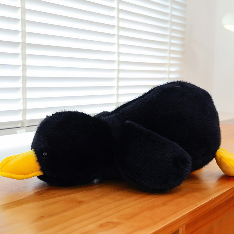 Giant Plush Duck Pillow – Soft Hugging Toy for Sleep & Relax